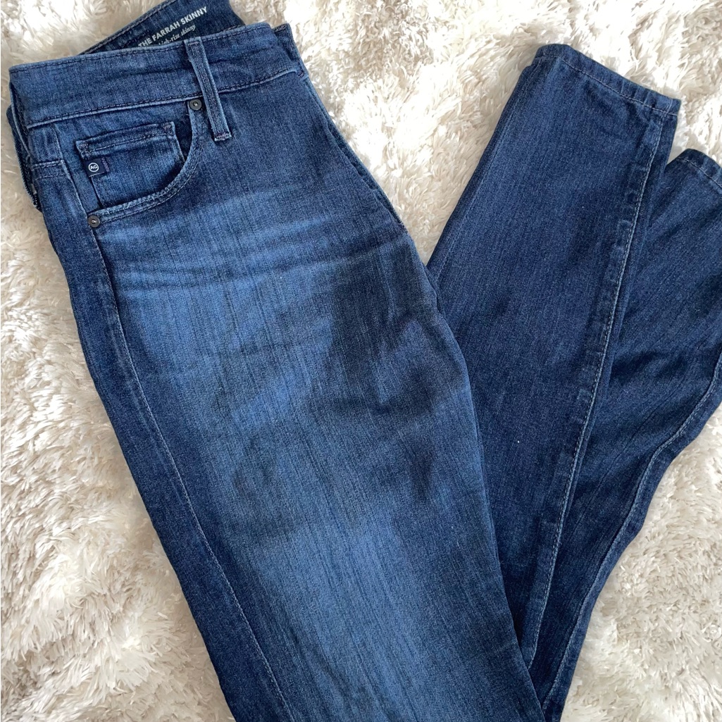 Ag Jeans The Farrah Skinny Size 26r Brooks
